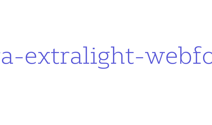 majora-extralight-webfont Font