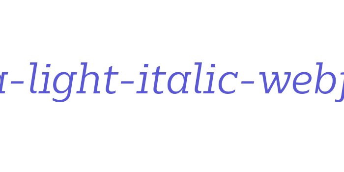 majora-light-italic-webfont Font Download