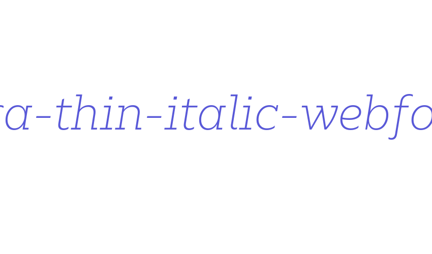 majora-thin-italic-webfont Font Download