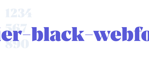 manier-black-webfont font free