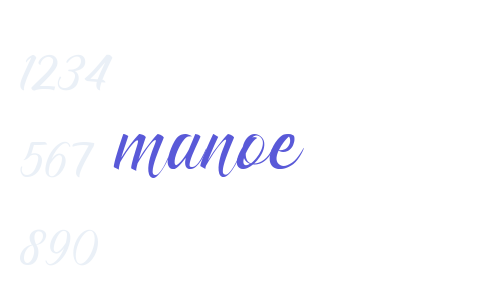 manoe Font