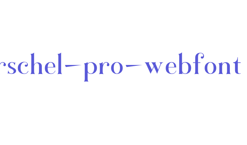 marschel-pro-webfont Font Download