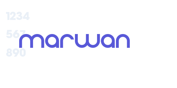 marwan font