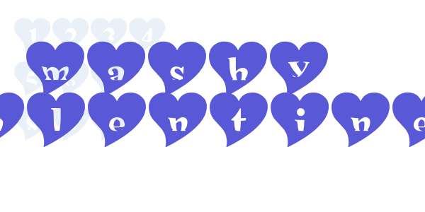 mashy Valentine font free