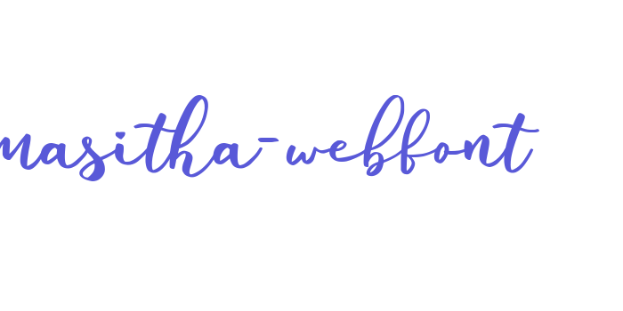 masitha-webfont Font Download