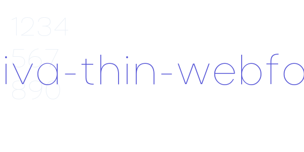 masiva-thin-webfont font free