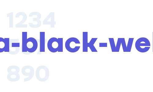 masiva-black-webfont Font Download