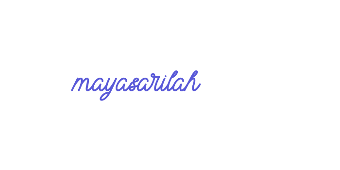 mayasarilah Font Download