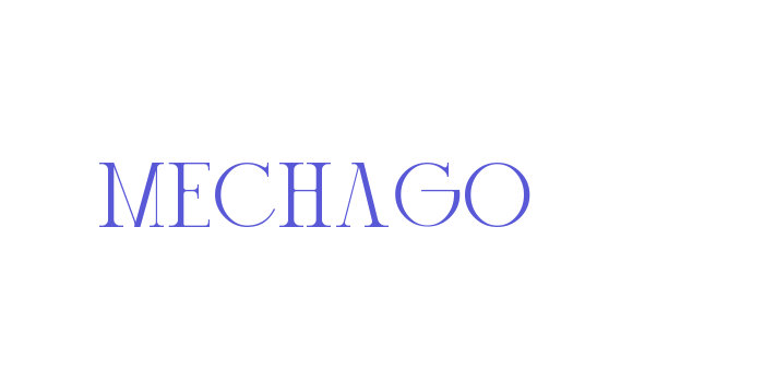 mechago Font Download