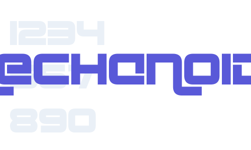 mechanoid Font