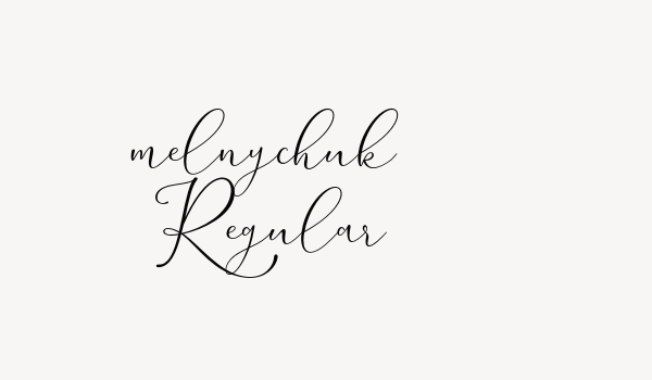 melnychuk Regular Font