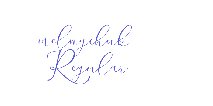 melnychuk Regular Font