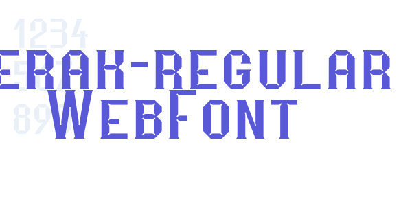 merak-regular WebFont font free