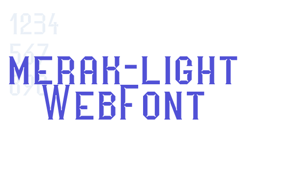 merak-light WebFont Font Download