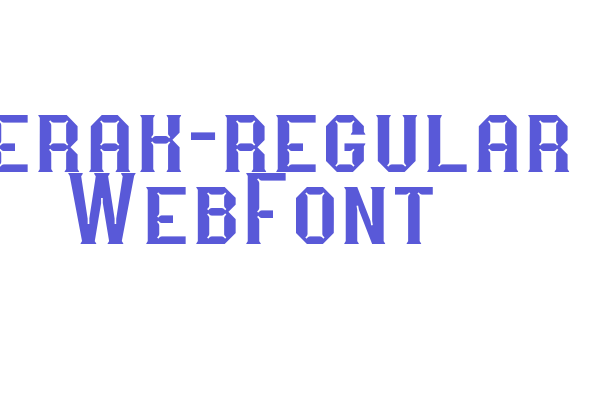 merak-regular WebFont Font