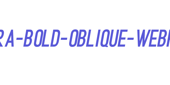 metafora-bold-oblique-webfont Font