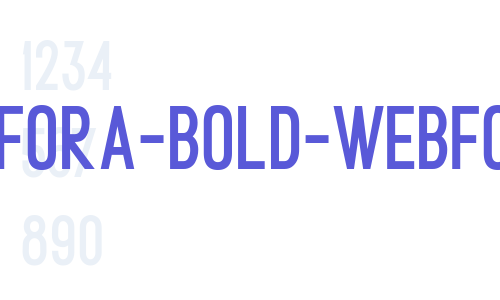 metafora-bold-webfont Font Download