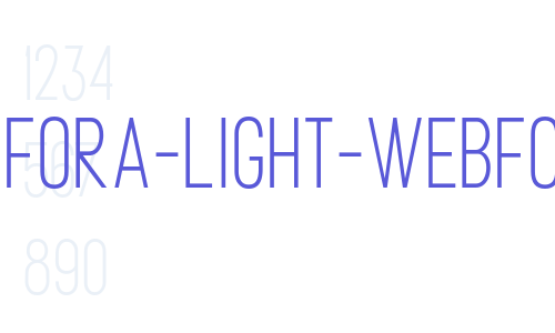 metafora-light-webfont Font Download