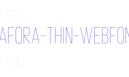 metafora-thin-webfont Font Download