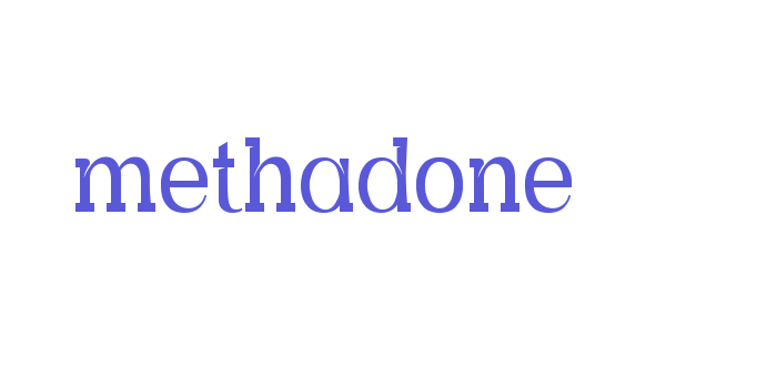 methadone Font