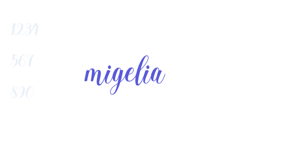 migelia font