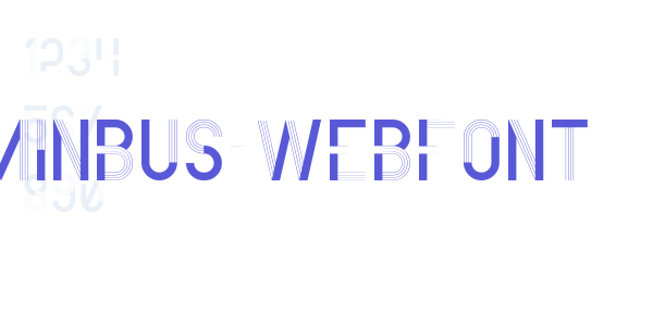 minbus-webfont font free