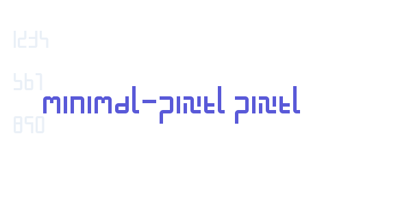 minimal-pixel pixel font free