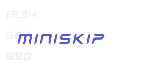 miniskip Font