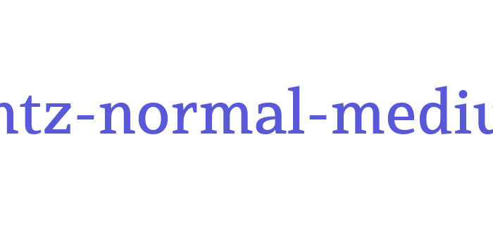 mirantz-normal-medium Font Download