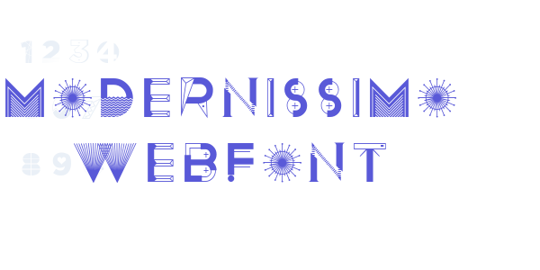 modernissimo WebFont font