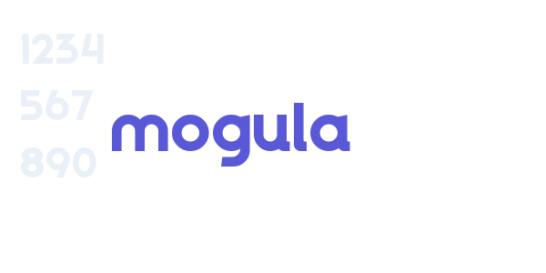 mogula font