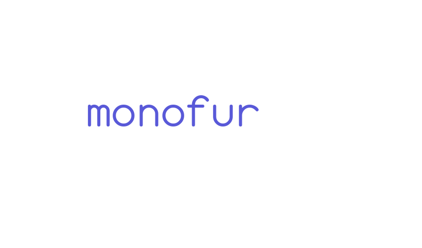 monofur Font Download