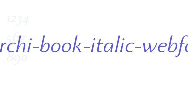 monterchi-book-italic-webfont font free