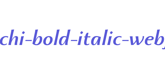 monterchi-bold-italic-webfont Font