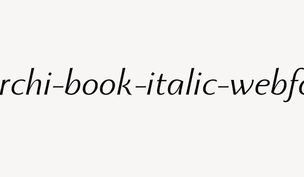 monterchi-book-italic-webfont Font