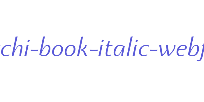 monterchi-book-italic-webfont Font