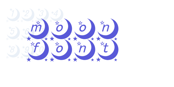 moon font font free