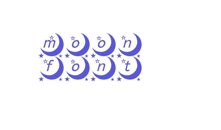 moon font Font