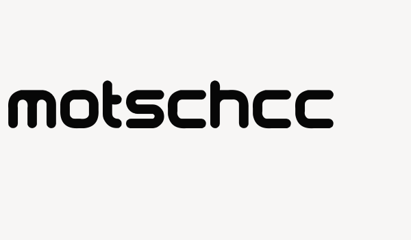 motschcc Font