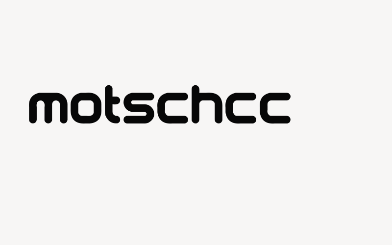 motschcc Font