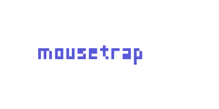 mousetrap Font Download