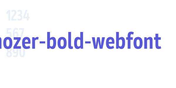 mozer-bold-webfont font free