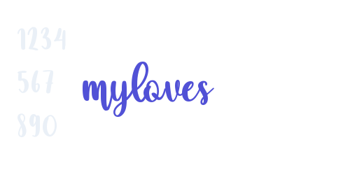 myloves-font-download