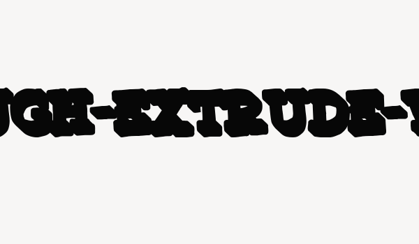 nacho-rough-extrude-webfont Font