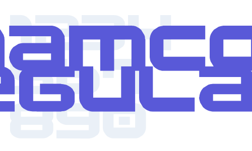 namco regular Font Download