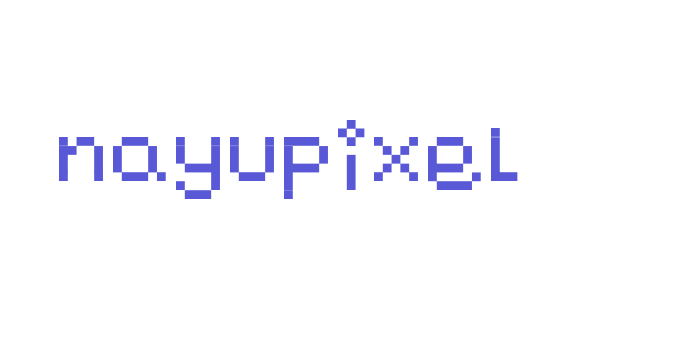 nayupixel Font Download