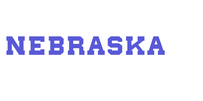 nebraska Font Download