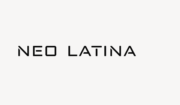 neo latina Font