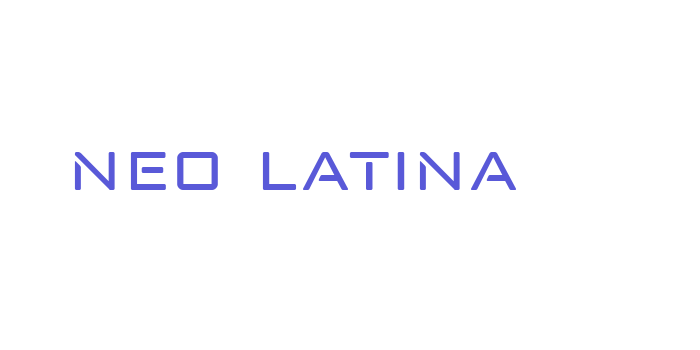 neo latina Font Download