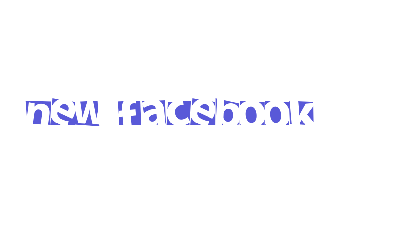 new facebook Font Download